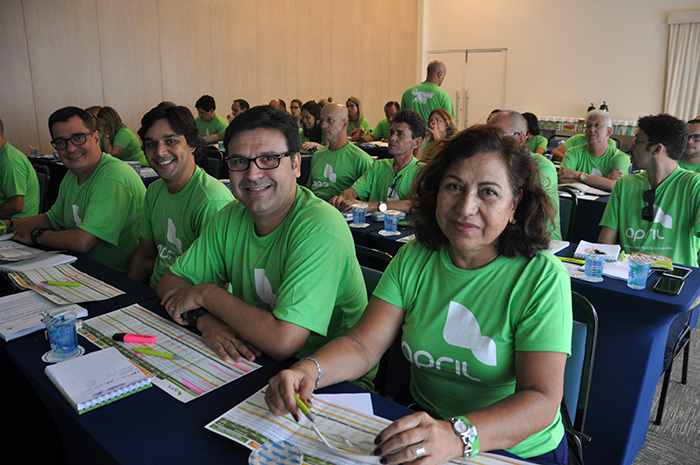 Antonia Oliveira, April SP, Amarildo Sarde, Jair Junior e José Augusto, da April SP