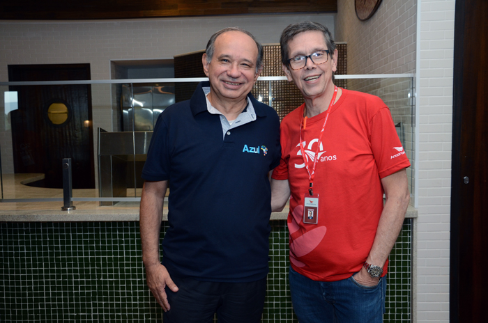 Antonio Americo, da Azul, e Cássio Oliveira, da Ancoradouro