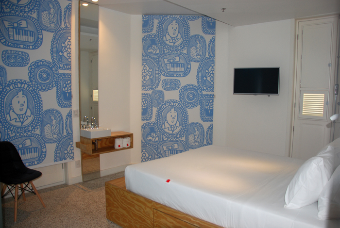 Apartamentos com decoração temática belga