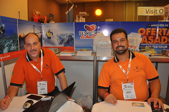 Ary Xavier e Victor Lara, da Flytour Ary Xavier e Victor Lara, da Flytour