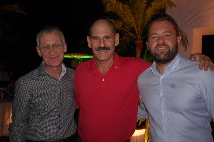 August Strasse, Gary Skilnik e Arnaud Lanchon, do Iberostar