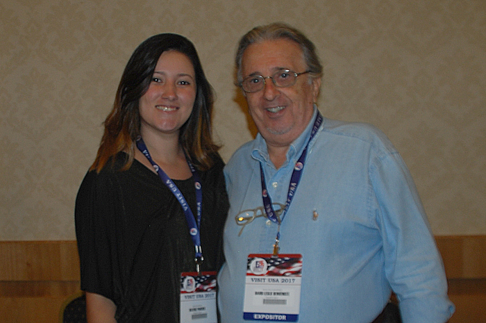 Beatriz Paredes e David Leslie, de Tampa Bay