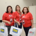 Carla Santos, Bianca Ferreira, da Konexion, e Jiane Sousa, da S2 Trip