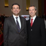 Carlos Antunes e Christophe Didier, da Copa Airlines