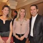 Carol Florencio, Adenilde Morales e Sérgio Lima, da Frontur