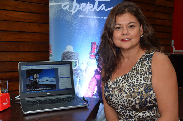Carolina Bernal, do Corralco Resort
