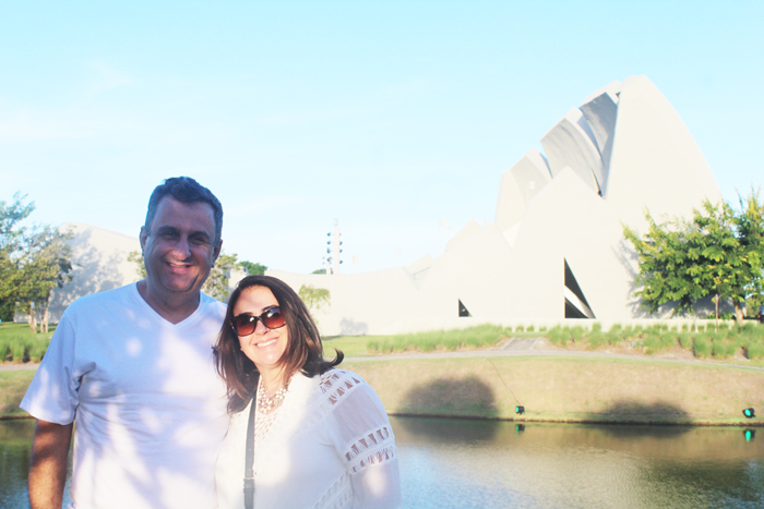 Claiton Armelin da CVC  com sua esposa Patrícia