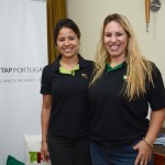 Claudia Mariano e Adriana Tolentino, da TAP
