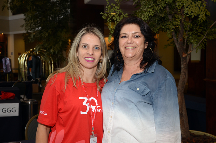 Claudia, da Ancoradouro, e Solange Gaona, da G2 Viagens