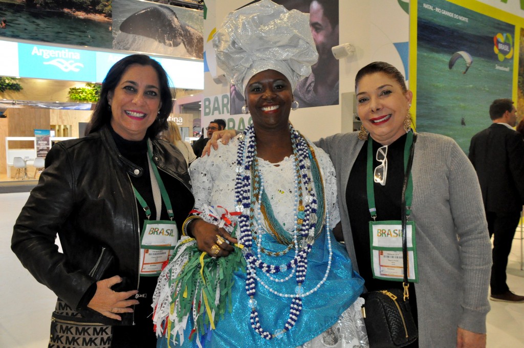 Cristina Mendonça, Lucileide e Regina Ahmed, da Bahia