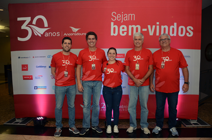 Daniel Castanho, Juarez Cintra Neto, Soraya Romano, Kaka, e Roberto, da Ancoradouro