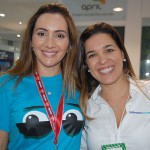 Danielle Meirelles, da FRT Operadora com Sabrina Moretti, gerente produto da Pullmantur da R11