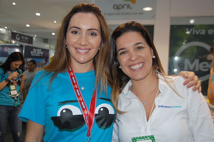 Danielle Meirelles, da FRT Operadora com Sabrina Moretti, gerente produto da Pullmantur da R11 Danielle Meirelles, da FRT Operadora com Sabrina Moretti, gerente produto da Pullmantur da R11