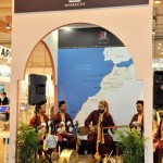 Desde o primeiro minuto, o estande do Marrocos já anima os visitantes e expositores