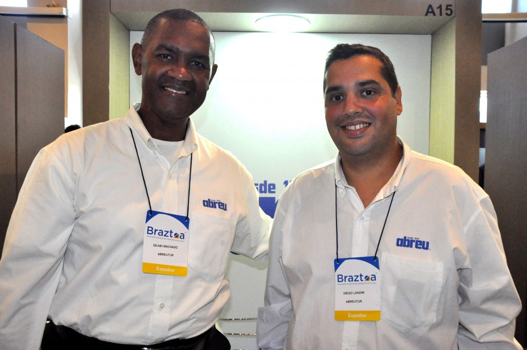 Dilnei Machado e Diego Landin, da Abreutur