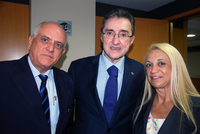 Dilson Jatahy, Eraldo Alves e Miram Petrone Dilson Jatahy, Eraldo Alves e Miram Petrone