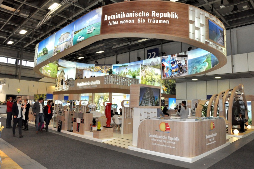 Estande da República Dominicana