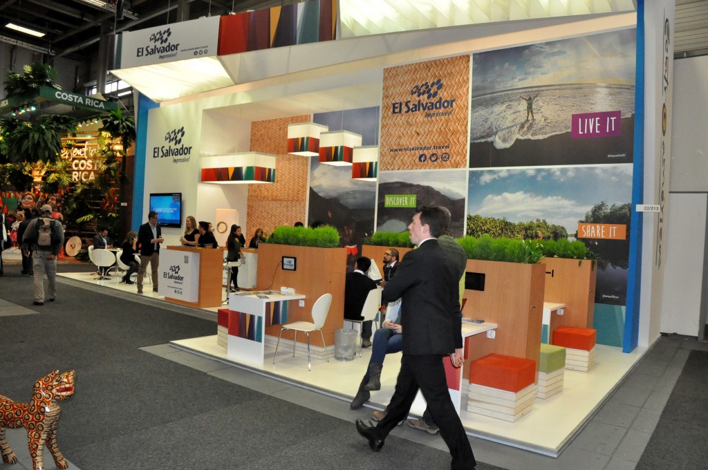 Estande de El Salvador