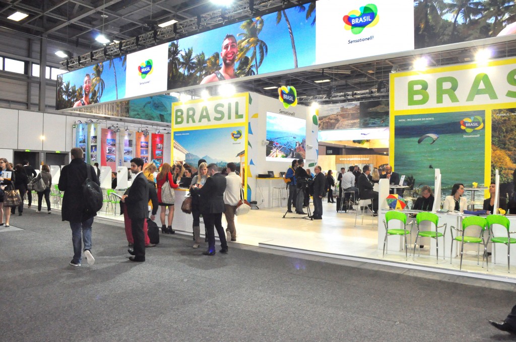 Estande do Brasil na ITB 2017
