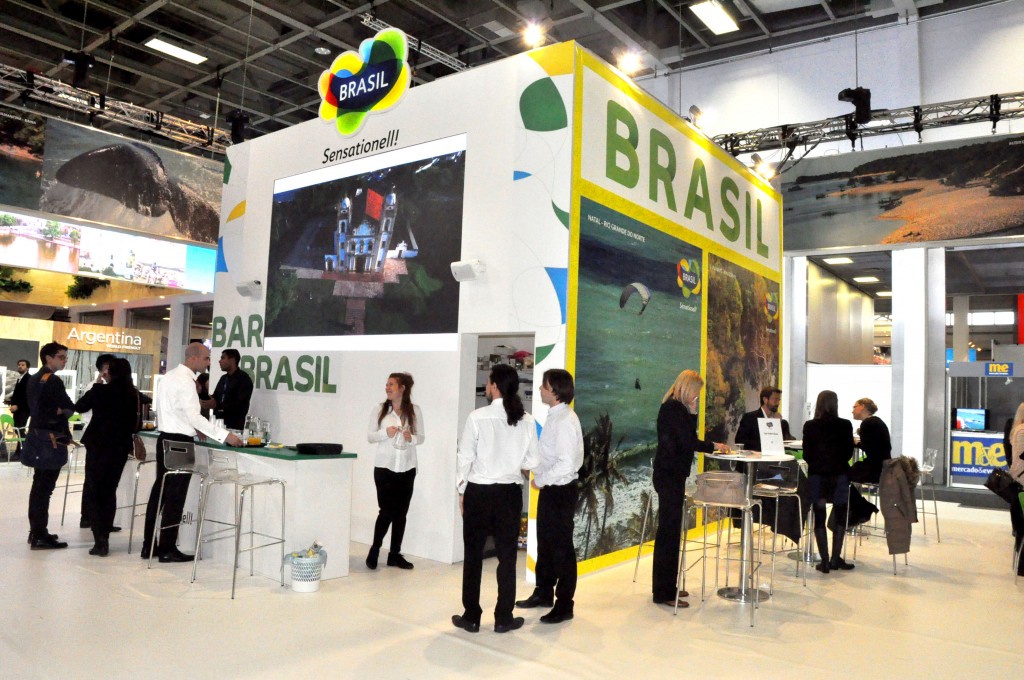Estande do Brasil na ITB 2017
