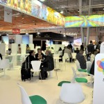 Estande do Brasil neste 1° dia de BTL