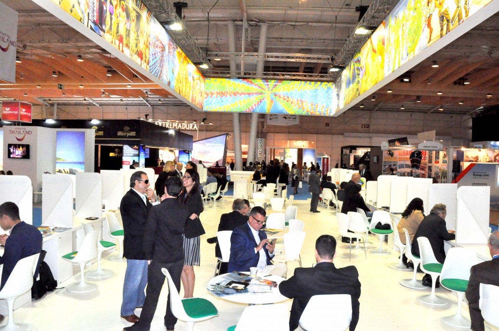 Estande do Brasil neste segundo dia de BTL 2017 Estande do Brasil neste segundo dia de BTL 2017