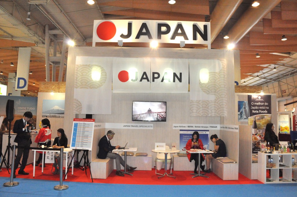 Estande do Japão