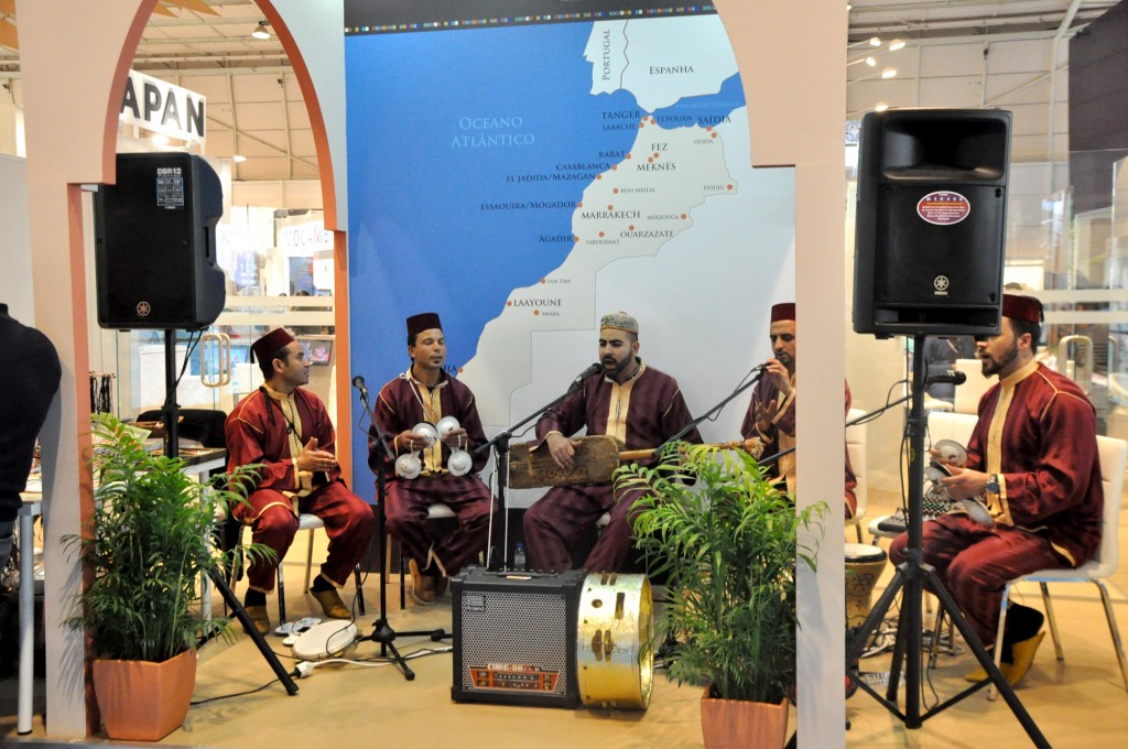 Estande do Marrocos uma vez mais mostra sua cultura Estande do Marrocos uma vez mais mostra sua cultura