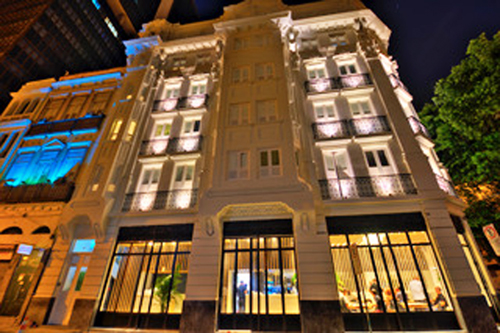 Fachada do Hotel