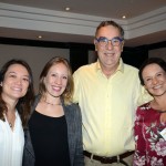 Fernanda Hashiba, da TOP D.M.C., Carol Benitez e José Zuquim, da Ambiental, e Angela Barros, da TOP D.M.C.