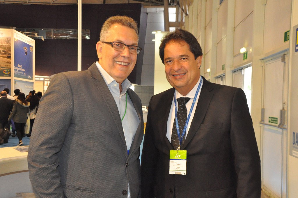 Fernando Guariza, da Tap, e José Alves, secretário de Turismo da BA Fernando Guariza, da Tap, e José Alves, secretário de Turismo da BA