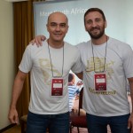 Francisco Gomes, e Fabio Marasca, da South African