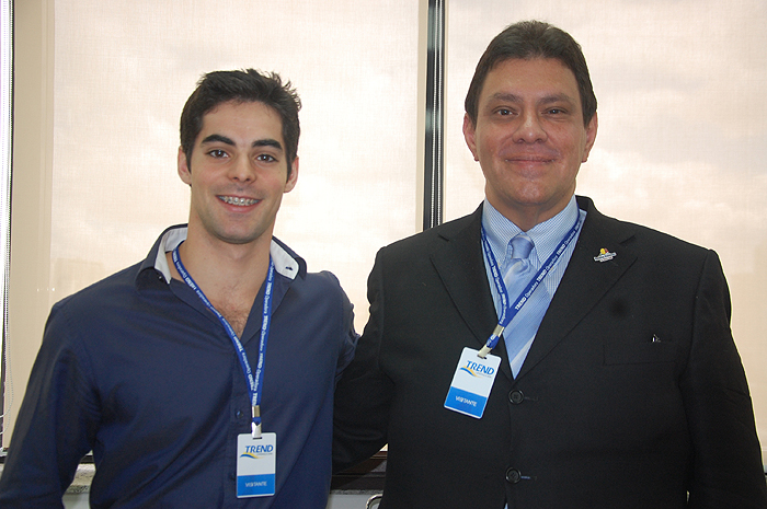 Gabriel Cruz e René Contreras, da República Dominicana
