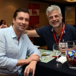 Gilberto Junqueira, da Orbee Viagens, e Andreas Frizzoni, da Lake Geneva Region