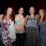 Gisele Bolonha, da Foco Viagens, Ana Claudia, da Disicco Hello Viagens, Ana Paula, da Livre Acesso, e Andrea Castanheira, da Independete Travel
