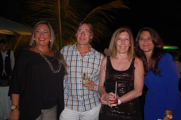 Helena Cost, da Iberostar, Fabiano Heuclin, da Interlans, Maria de la Torre, da Top Dest, e Erika Schamis, da Almundo