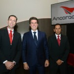 Henrique, Juarez Cintra Neto, e Ronaldo, da Ancoradouro