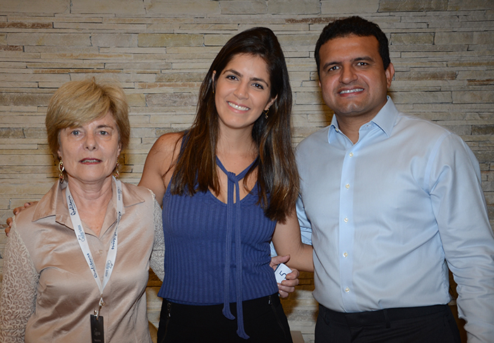 Iara da Rocha Campos, da Iara Viagens, Glaucia Mayr, do Regent Seven Seas Cruises, e Jean Saraiva, da Silversea Iara da Rocha Campos, da Iara Viagens, Glaucia Mayr, do Regent Seven Seas Cruises, e Jean Saraiva, da Silversea