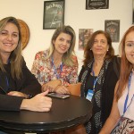 Jamile Abud, da Tessatour, Rossana Medeiros, da Trade Turismo, Ana Maria, da Van Holland, e Joelma Lima, da Encontre Sua Viagem
