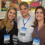 Janaína Joia, da Globo Tur com José Pontes e Kathia Pontes, da PontesTur