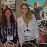 Jane Terra e Natália Vidal, do Visit Orlando