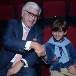 Juarez Cintra Filho, com o neto Rafael