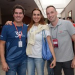 Juarez Cintra Neto, Adriana Cavalcante e Anderson Salvá, da Air France KLM