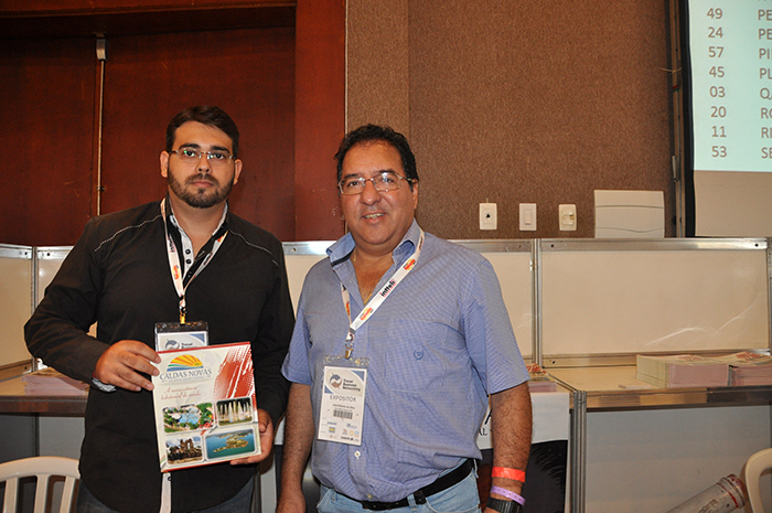 Júlio Gonçalves e José Roberto do Caldas Novas CVB