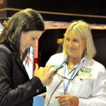 Livia Rolim, do Ceará, e Rosa Masgrau, do M&E