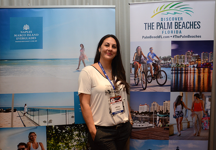 Lizandra Pajak, representante do Naples Marco Island e The Palm Beaches