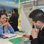 Luana Duz, da Elcotour, conversa com agente alemão