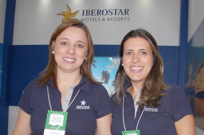 Luciene Xavier e Nathalia Lemeszenski, do Iberostar