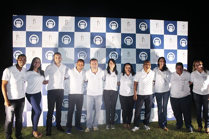 Luigi Rotunno com equipe do La Torre Resort