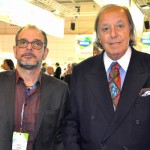 Luis Avelino, do Avelino's Restaurante, e Michel Tuma Ness, da Fenactur